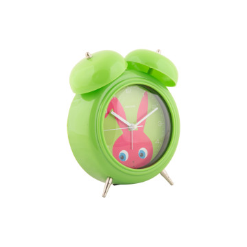 Budík Karlsson KA5980DG Peekaboo Bunny, 19cm